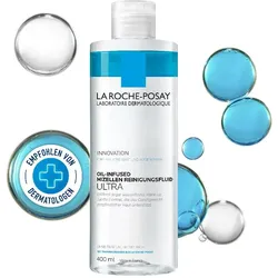 LA ROCHE-POSAY OIL-INFUSED Mizellen Reinigungsfluid 400 ml Flüssigkeit
