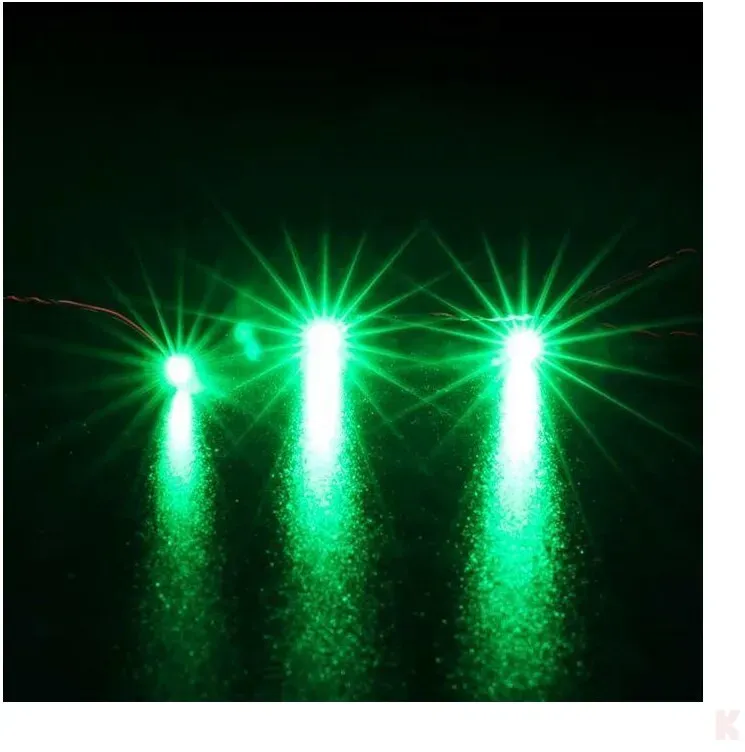 Briksmax BXA8_3 15cm Einzel LED Grün (3 Stück)