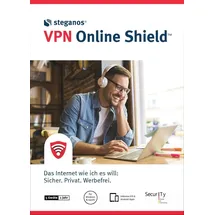 Steganos Online Shield VPN 2026 5 Geräte 1 Jahr