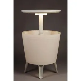 KETER Illuminated Cool Bar 57 x 49,5 x 49,5 cm Weiß