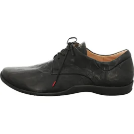 THINK! Stone chromfrei gegerbte nachhaltige Halbschuhe, schwarz 46