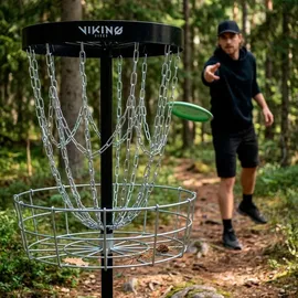 Viking Discs Battle Basket Pro Discgolf-Korb 130 cm