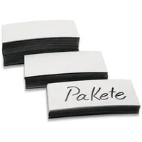 Magnetoplan Lagerschild B20 x L100 mm magnetisch weiß Stärke 0,6 mm MAGNETOPLAN