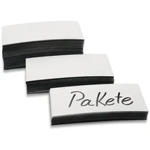 Magnetoplan Lagerschild B20 x L100 mm magnetisch weiß Stärke 0,6 mm MAGNETOPLAN