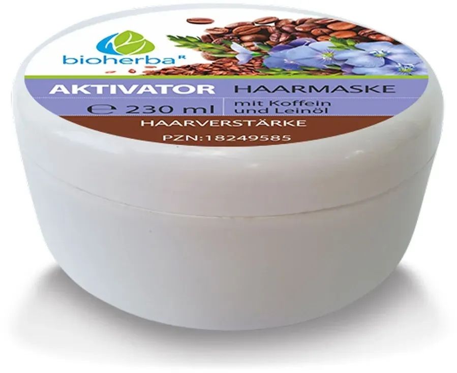 Haarmaske Aktivator mit Koffein und Leinöl 230 ml