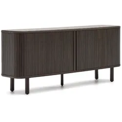 Kave Home Sideboard Mailen Holz Schwarz