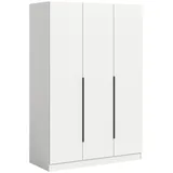 Möbel Boss Kleiderschrank Kopenhagen 120 x 181 x 52 cm Weiß