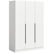Möbel Boss Kleiderschrank Kopenhagen 120 x 181 x 52 cm Weiß