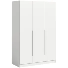 Möbel Boss Kleiderschrank Kopenhagen 120 x 181 x 52 cm Weiß