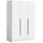 Möbel Boss Kleiderschrank Kopenhagen 120 x 181 x 52 cm Weiß