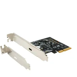 EXSYS EX-12011 1 Port USB 3.2 Gen2x2 PCIe Karte 1x USB-C 20Gbps Datenübertragung