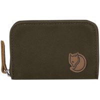 Fjällräven Zip Card Holder Kartenhalter, Grün (Dark Olive), 1x7x10 cm (B x H x T)