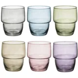 SECRET DE GOURMET Set aus 6 niedrigen Bechern 0,28 l