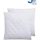 OTTO home Microlux Kopfkissen 80 x 80 cm Weiß