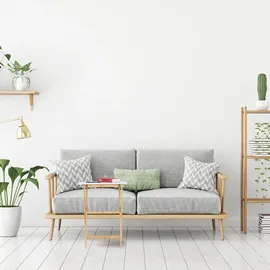 Relaxdays Klapptisch, Bambus, HxBxT: 63 x 47,5 x 37 cm, platzsparend, belastbar, klappbarer Beistelltisch,