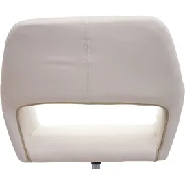 Mendler Esszimmerstuhl HWC-A50 IV Kunstleder creme schwarz