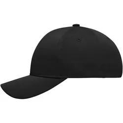 Mesh Basecap "MB6214" 6-Panel-Sport - black