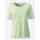 Classic Basics Kurzarmshirt CLASSIC BASICS "Kurzarm-Shirt", Damen, Gr. 48, grün (reseda, ecru, bedruckt), 100% Baumwolle, bedruckt, geblümt, gemustert, Rundhals, Shirts