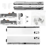 vasalat BLUM Tandembox Set Modell M KB bis 600mm - weiß - 650 mm Auszug 65kg