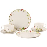 Rosenthal Brillance Fleurs Sauvages Kombitassen & Coupteller 6-tlg.