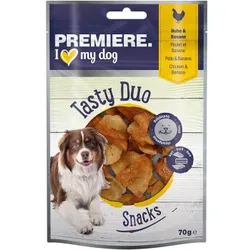 PREMIERE Tasty Duo Snack Huhn mit Banane 7x70g