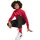 adidas Tricot Colour Pop Trainingsanzug Rot/Weiß 128