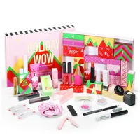susans Beauty Adventskalender 2023 Mit Exquisite Kosmetik Mädchen Weihnachtskalender Make-up Adventskalender Für Mädchen Frauen Teenager Mit Lippenstifte, Lidschatten, Haarschmuck
