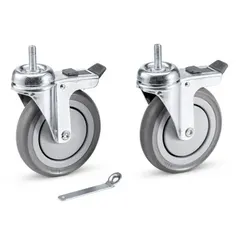Lenkrollen mit Bremse Standard ø125mm für FM, Teile-Nr. 2.855-299.0