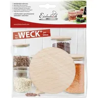 Weck Holzdeckel 80mm Buche