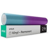 Cricut kälteaktiviertes Vinyl Farbänderung - permanent 30,5x61cm (türkis-lila)