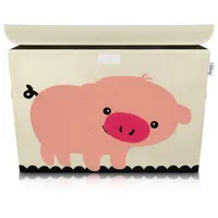 Lifeney Aufbewahrungsbox Schwein, 51 x 36 x 36 cm
