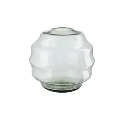 Peill+Putzler Vase , grün , Glas  , Maße (cm): H: 19,5  Ø: 20.5