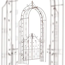 CLP Rosenbogen Grenada  mit Eingangspforte 100 x 200 x 50 cm Antik Braun
