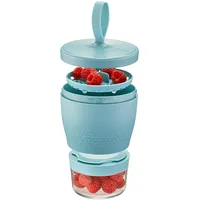 GEFU Snack Box, Lunchbox, blau