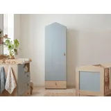Arthur Berndt Kinderkleiderschrank Roofy 56 x 200 x 51 cm Eiche beige