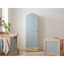 Arthur Berndt Kinderkleiderschrank Roofy 56 x 200 x 51 cm Eiche beige