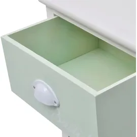 vidaXL Beistellschrank 38 x 57 x 28 cm Weiß