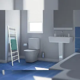 PurLine Hoher elektrischer Handtuchhalter mit Leiterform NTW STAIR