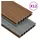 vidaXL WPC Terrassendielen mit Zubehör 30 m2 4 m braun/grau