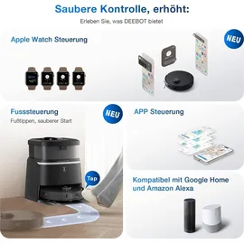 Ecovacs DEEBOT T30 OMNI Schwarz