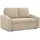 mebligo Schlafcouch Cord 2-Sitzer Beige
