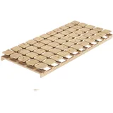 Erst-Holz Exklusiver Zirben-Tellerrost 100 x 200 cm metallfrei 100x200 aus unbehandeltem Zirbenholz 70.98-10