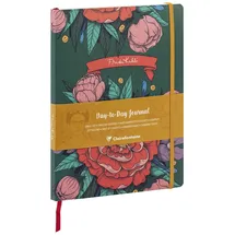 Clairefontaine 116220C - DaytoDay journal Tagebuch Bullet journal Frida Kahlo, 19x25cm, 96 Blatt 90g, dot punktkariert, Motive sortiert, 1 Stück