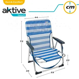 Aktive Campingstuhl Seefahrt Aluminium