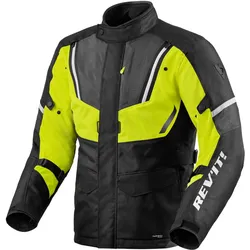 Revit Move H2O Motorrad Textiljacke, schwarz-gelb, Größe S für Männer