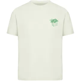 MERCHCODE Ladies Fries Tee grün M