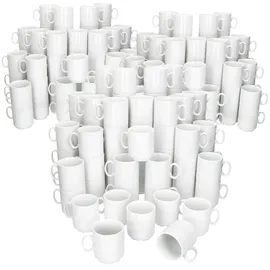 Mambocat Kaffeetasse 0,25 l Weiß 120 St.