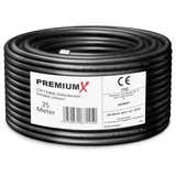PremiumX Premium X CAT 7 Outdoor Netzwerkkabel 25m - 10 Gbit/s Erdkabel Datenkabel Ethernetkabel LAN Kabel für Außen S/FTP AWG23/1 Verlegekabel - reines