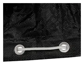 vidaXL Gartenmöbel-Abdeckung 213 x 132 x 75 cm Schwarz