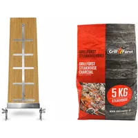 Grillfürst Grillkohle 5 kg pflegeleicht